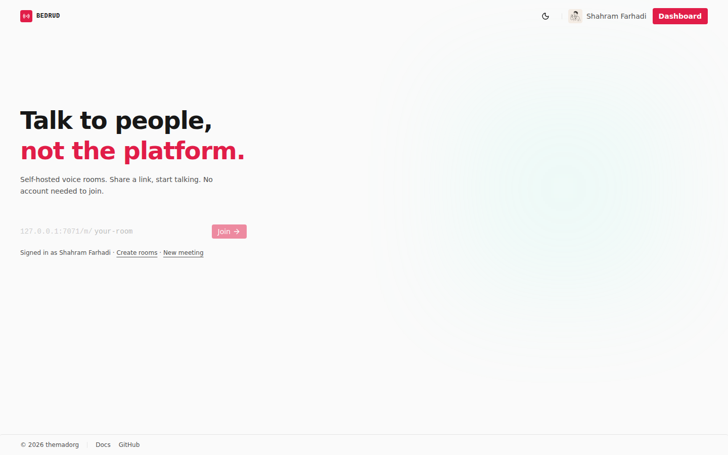 App landing